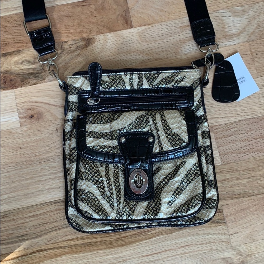 Patterned Long Strapped over the shoulder bag